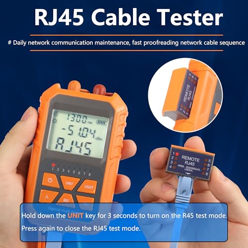 Fiber Optic Power Meter FC/SC/ST Portable Network Kabel Tester met Universele Interface 2MW Visual Fault Detector LED Verlichting 3