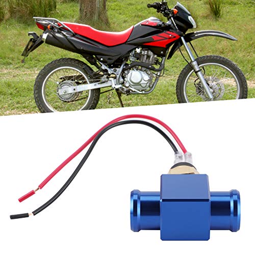 Temperatuurschakelaar Water, Thermostaat Watertemperatuurschakelaar Radiator Koeler Ventilator Temp Sensor voor Motorfiets ATV Off-Road Voertuig: (Blauw) 4