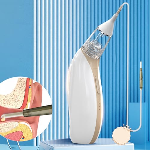 Oorstofzuiger: oplaadbare oorwas Vacuum Verwijderaar, 3 Zuigniveaus, Low Noise, Afneembare set, Ideaal voor thuisgebruik, met 600m Ah Batterij 3