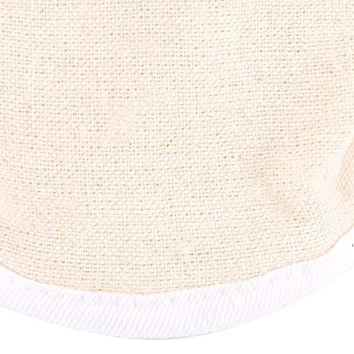 Herbruikbare filters, Colador de Cafe, Clot Herbruikbaar Wasbaar Wasbare Kleding Handgemaakte Koffie Filter Strainer met houten handvat (L) 5