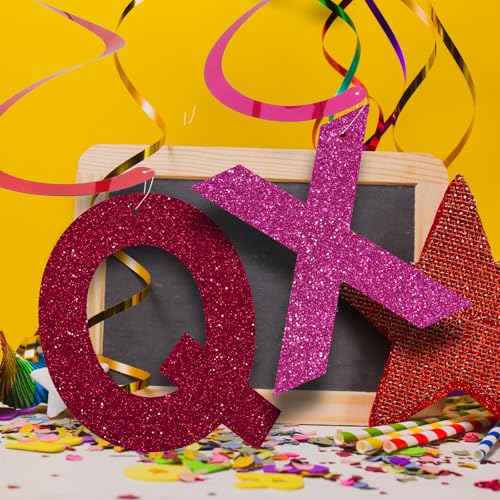 School eerste dag decoratie voor meisjes en jongens, 26 stukken, Spiral Garlands met alfabet A-Z brieven Garlands voor plafond Hangers, eerste school decoratie voor klaslokaal en 4