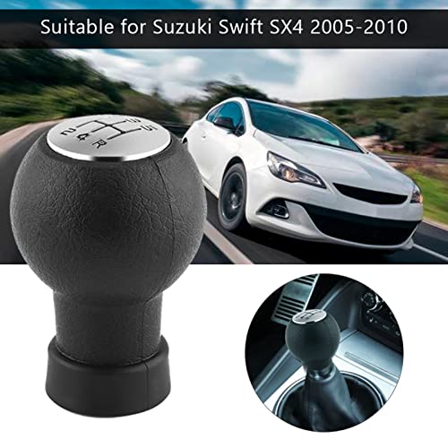 Shift Knob Head voor Suzuki Swift SX4 2005-2010 - 5 Speed Car Gear Shifter Button Stick 4
