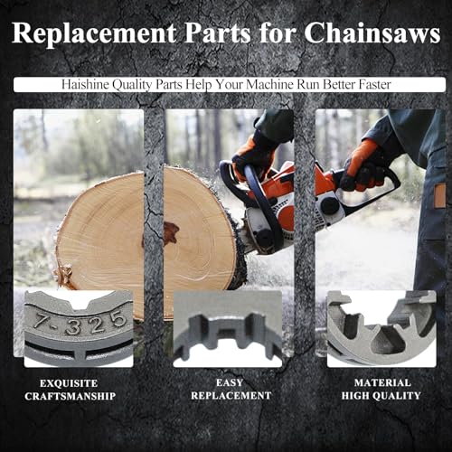 Set van 5 tandwielen met 7 tanden, 0,669 inch voor Stihl MS210 MS230 MS231 MS240 MS251 MS260 MS261 024 025 021 022 4