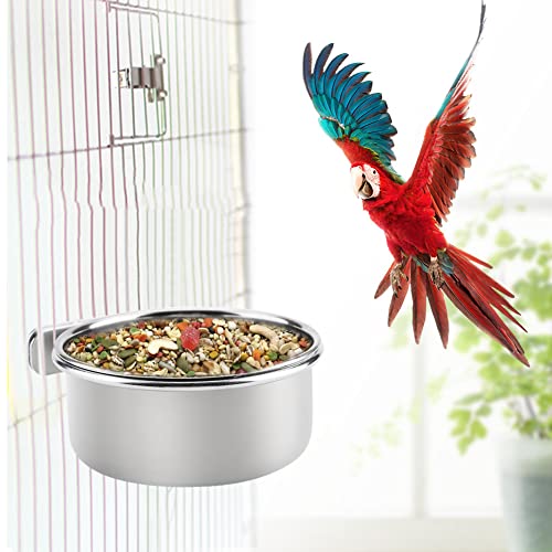 Verstelbaar Hangwater Voeder Parrot Voeden Bowl Vogels Drinkbeker (S)