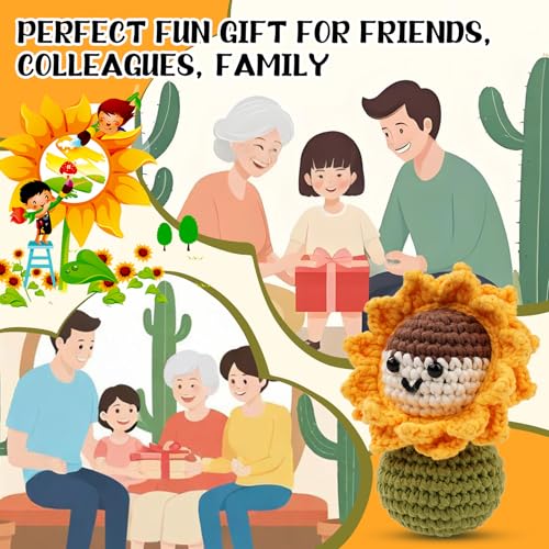 Ella haak Kit voor beginners, Complete Amigurumi Starter Set met stap-voor-stap Video Tutorials Gift 3