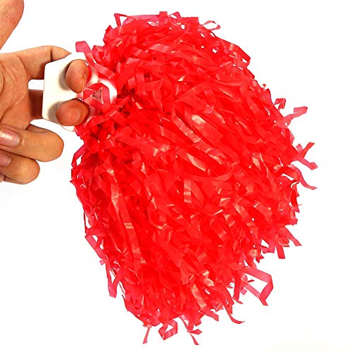 Cheerleading Poms, 8 kleuren, 2 stuks Cheerleader Poms, Handbloemen, Chear Poms voor Sport, Partij, Dans, voor Volwassenen, Tiener, Kind 3