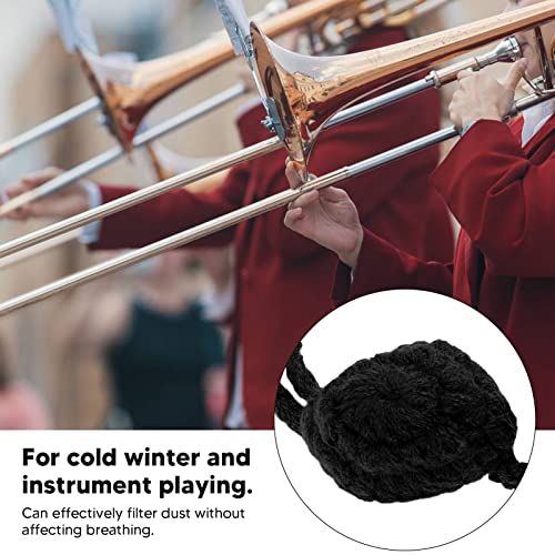 Neusdop,Nose Warmer Comfortabel te dragen Standaard Desgin voor de winter (zwart LR063682) 4