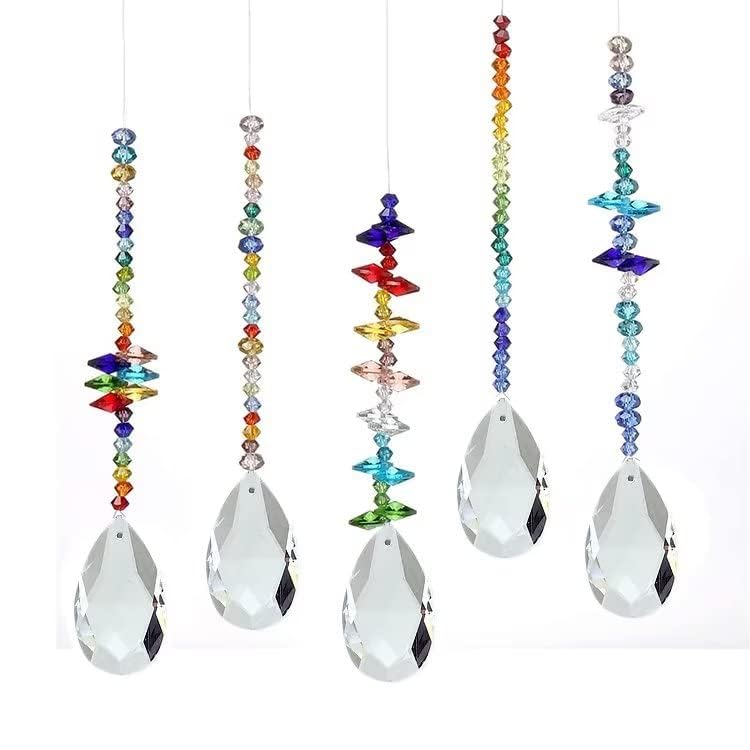 Kristallen zonnevanger roept licht reflecties decoratieve hangers DIY ambachten (D)
