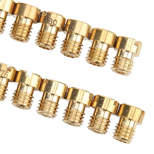 25 st. Carburator Jet Kit Metal Head Geschikt voor Carburators met M5 Nozzles Replacement Dellorto PHBG-Phbg 5