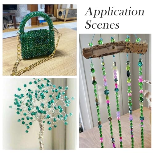 9 Strands Facet Glas Rondelle kralen 8mm Green Crystal Glas Lose Ronde Kralen Bulk voor vriendschap armband ketting oorbellen sieraden maken 4