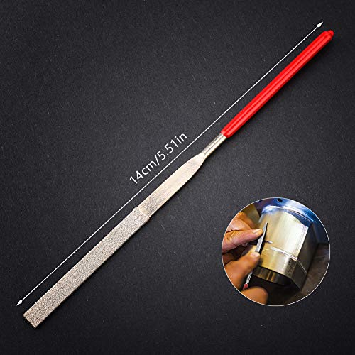 Gitaarbestanden, 10 stuks Fret Groove Zadel Lock Pickguard slijpen van bestanden Luther Reparatie Gereedschap Spelen Accessoires voor Gitaar Viool