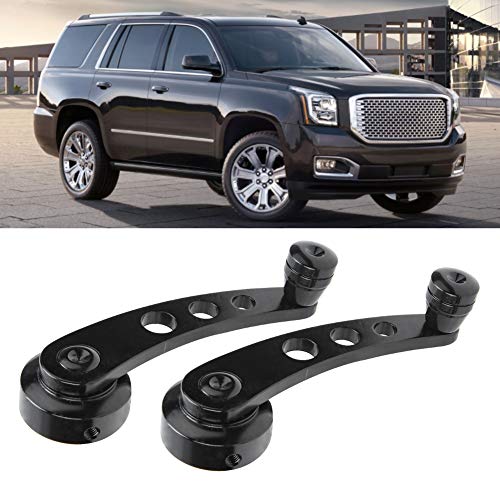 3 Inch Luier Crank Grip Wrapper Universele Zwarte CNC Aluminium Legering Window Handle Handle Crank Set Auto deur Venster Handvat Wrapper Geschikt voor Chevy 3