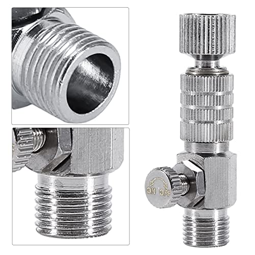 Luchtborstel slangen Harder en Steenbeck Airbrush 6×6×1 Luchtborstel slang Quick Coupling 1 8 Adapter passen paar connector