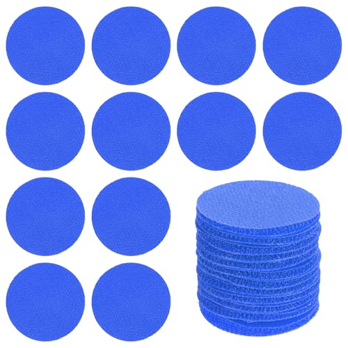 4cm Tapijt spot Markers, 65Pcs Ronde Vloer Dots Markers Tapijt Vlekken voor de leraren klas Decoratie Elementaire Kindergarten Supplies, Blauw