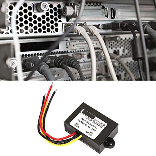 6V-20V à 12V Convertisseur élévateur Boost Module régulateur de spanning pour écran de voiture, caméra de surveillance, fan, pompe à eau, moteur, routeur, etc.(2A)