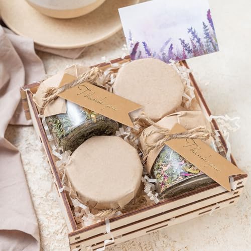 Cadeaulabels, verpakking van 100, 7 x 2 cm, Kraftpapier, Bedankt Cadeau met 20 m Cord, Labels, Hanger, Gepersonaliseerde prijsetiketten, Papieren hangers, Beschrijvingen, Cadeaus, Bruiloft Decoratie, 300 5