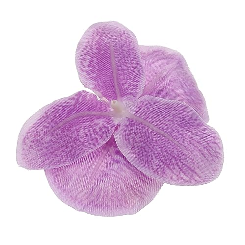 Kunstmatige Orchidee Bloemenkoppen, 40 Packs Zijde Phalaenopsis Kunstvlinder, Orchideekoppen, voor Bruiloft, Bloemen, Decoratieve Boeket, DIY, Ambachten, Productie, Verlichting 5