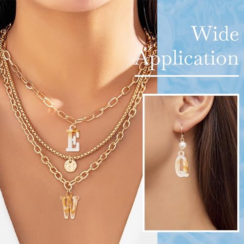 150G nummer & letter acryl hangers imitatie edelsteen voor DIY sieraden maken, BurlyWood 3