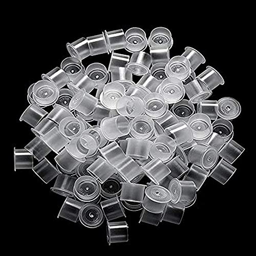 100 st tatoeage inkt cups 12mm middelgrote maten tatoeage inkt caps bekers wegwerp tatoeage container tatoeage pigment inkt caps voor tatoeage inkt benodigdheden