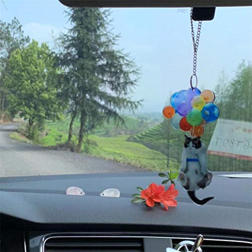 Auto hangen ornamenten, schattige kat auto hangen ornamenten auto hanger interieur auto hanger hangen ornament decoratie 3