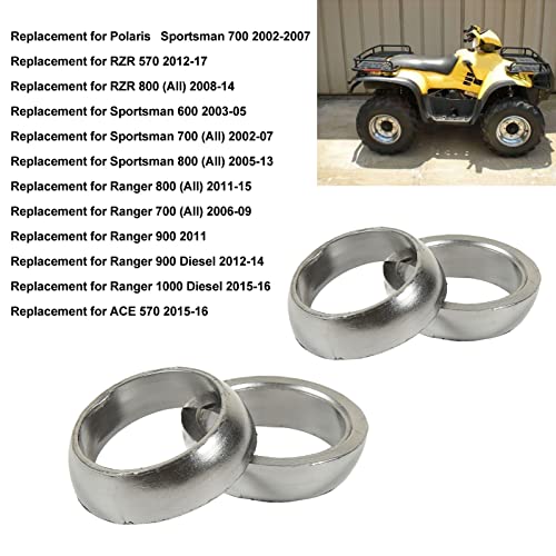 Uitlaat pakking Donut Seal, 4 stuks Uitlaat pakking Donut Seal 3610047 Vervanging Polaris Sportsman 600 700 800 4