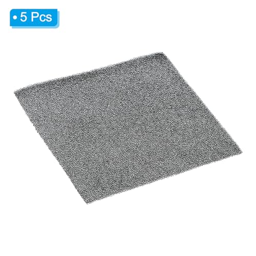 120mm Filterschuimspons, 5 Pack Sponge Sheet Vervanging Media Pad voor Computer Ventilator Zwart 3