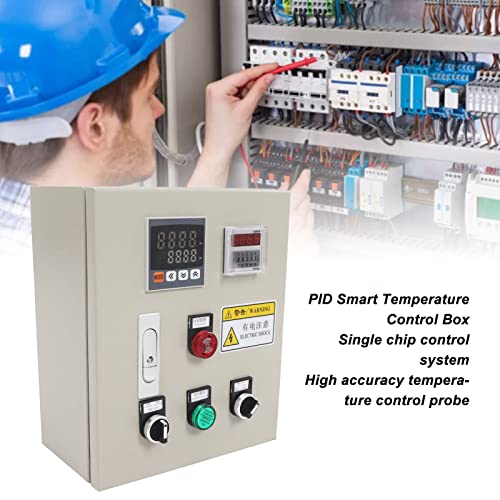 380V AC Drie fase 15KW PID-intelligente temperatuurregelaar met thermokoppel 3