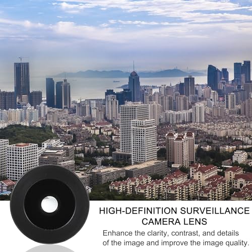 6mm CCTV Camera Lens, F2.0 FPV Beveiligingscamera lenzen 5MP 70° brede hoek lens M12 draad Dia voor IP-camera Panoramisch, 2st 3
