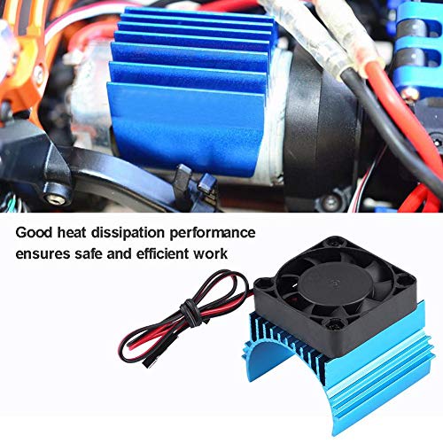 RC Koelvin, Universele RC Motor Koelvin Set Heat Sink met Ventilator voor 1/10 RC Car 4074/4274/1515 Motor RC Vervanging Deel 4