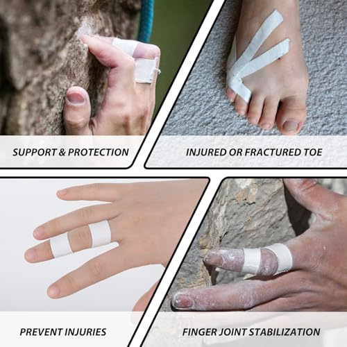 2 Rolls Sport Band, Kinesiologie Band 1,5cm x 10m, Kinesiologie Sport Band, Sport Band, Kleefsport Band, Kinesiologie Band, Huidvriendelijk, Waterdicht