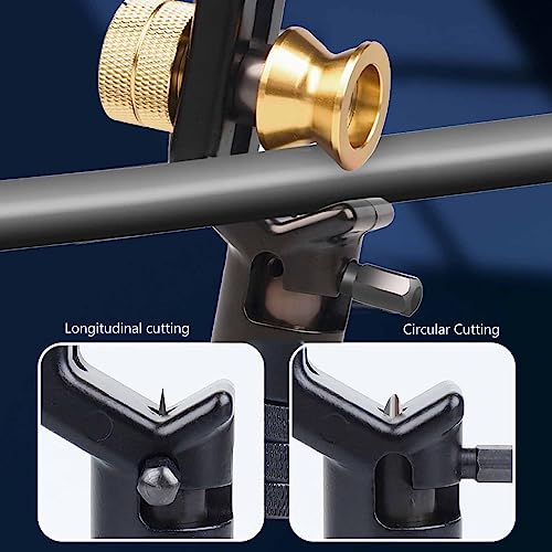 Gepantserde Wire Stripping Mes, Gepantserde Kabel Stripper Tool Longitudinal Circulaire Cutting Fiber Optic Cable Stripper 8-28.6MM, Draad Strippers 5
