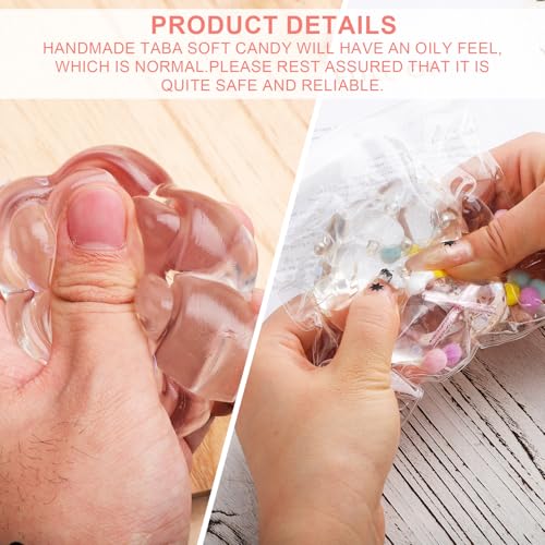 2pc Kat Paw Knijpen Speelgoed, Taba Zachte kattenpoot Kawaii Jelly Kitty Paw Ontspannende dieren Stress Ontspannende Fidget Speelgoed voor kinderen Tieners Volwassenen (Stijl 5) 4