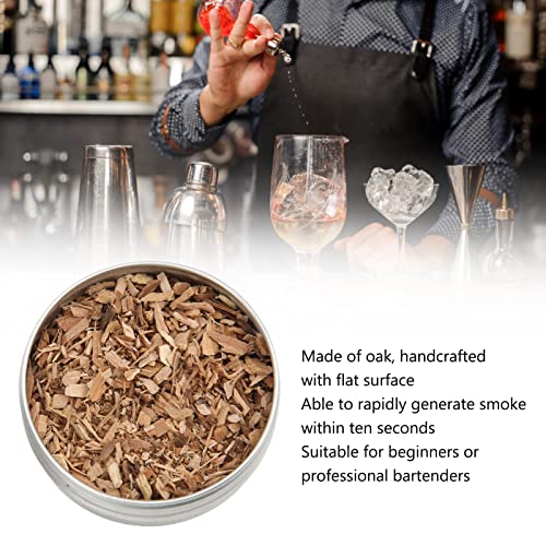 8 stuks Whiskey Wood Smoking Chip Cocktail Smoker Kit, BBQ Smoking Chips Mix Fruit Hout Zagenstof voor roken Dranken voor optimale rooksmaak bij het grillen 195g 4