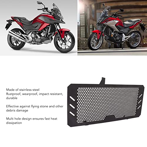 Motor Radiator Protector, Motor Radiator Grille Roestvrij stalen Radiator Guard Cover voor NC750 NC750S NC750X 2014-2016 4