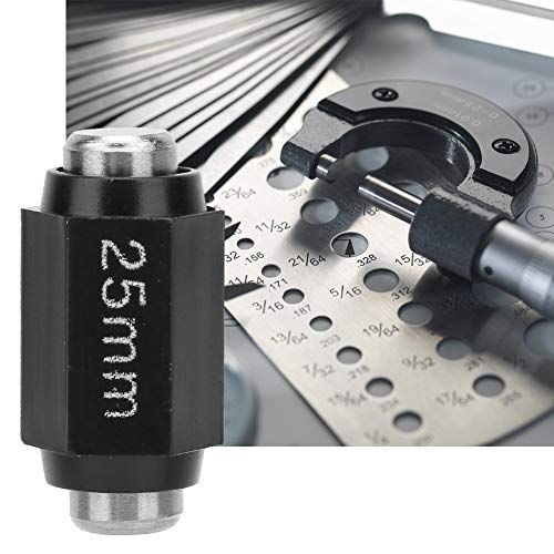 Standaard meetstok voor gebruik buitenshuis, micrometer, standaard meetstok, roestvrij staal, buiten, micrometer, standaard kaliber, kalibratieblok, staaf (25mm) 4