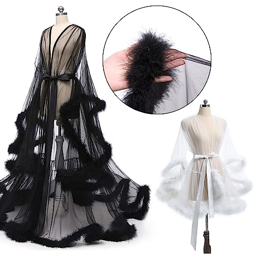 3m Faux Fur Ribbon Fluffy Fur Stof Faux Fur Stof Furry Faux Strips Plush Band Decoratie Lint Plush Stof Plush Trim voor DIY Crafting, Naaien, Kleding Kerstmis Decoratie 4