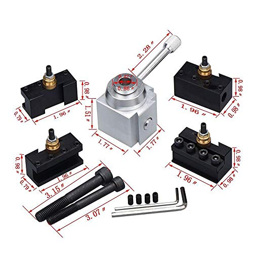 Snelle verandering gereedschap staal draaibank gereedschaphouder voor draaibanken, boormachines voor metalen draaibanken 3