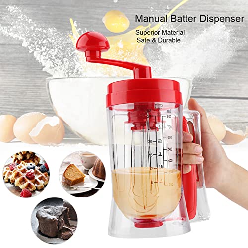 Handmatig pannenkoeken cupcake batterij mixer dispenser Blender machine bakken gereedschap