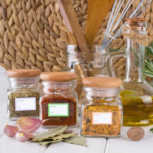 500st Vriezeretiketten, Gepersonaliseerde Zelfklevende Labels, 40x25mm, Koelkast Labels, Olie- & Waterbestendig, Naamlabels voor Datum, Voedseletiketten voor Jam, Kantoor, Keuken 3