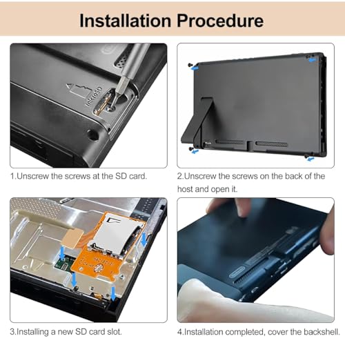 Zee 2 st. Vervanging Micro SD Kaartlezer Slot voor Nint-endo Switch NS Console geheugenkaart Slot 5