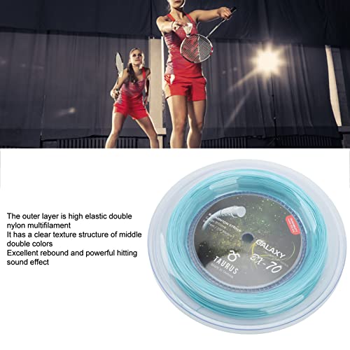 Badminton Racket String, 200M High Elastische Badminton String 0.7mm Duurzaamheid Badminton Line voor Badminton Rackets Shuttlecocks 3