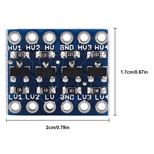 4 Kanaal IIC I2C Logic Level Converteren 5V naar 3.3V Tweeweg schakelen module voor
