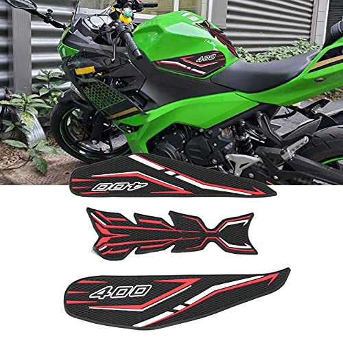 brandstoftankkussen, Motorfiets brandstoftank Sticker Pad Beschermer Decoratie Decal Fit voor KAWASAKI NINJA 250/400/Z400 4