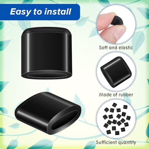 20 st Rubber Anti-Scratch Beschermhoesjes, Air Fryer Cover Plate Rubber Voeten, 0.8 cm Tip Siliconen Air Fryer Rubber Bumpers Lucht Fryer Vervanging Delen Beschermhoesjes voor 5
