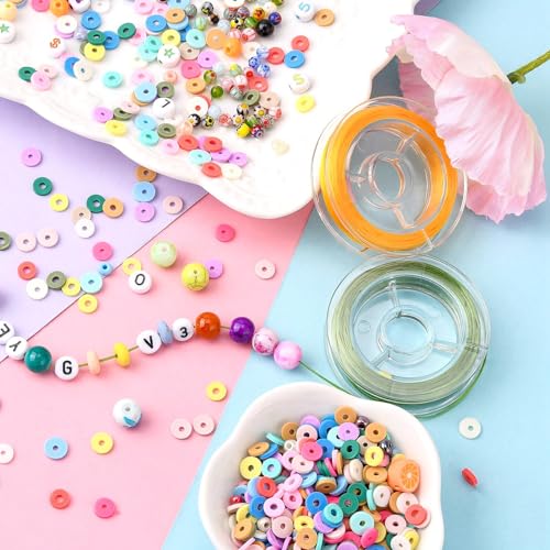 100 Yards 0.8mm Elastische String Stretchy Armband String Kleurrijke Crystal Stretch Bead Cord Kralen Sieraden Maken Crafting