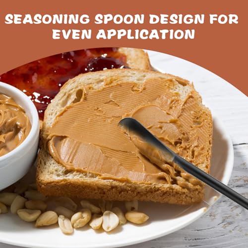 Multifunctionele Mini Whisk, 2 stuks Small 2-in-1 Whisk Utensil Mini Sugar Lepel Small Mixing Ballon Whisk Wisking Tool Set voor het mengen van Whips Ingrediënten Mixing Sausen 4