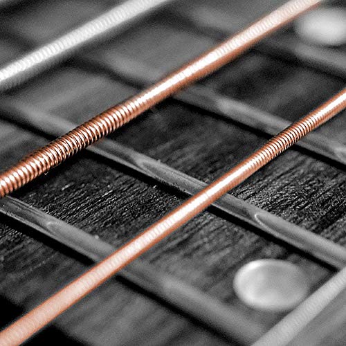 6 stuks Gitarre Saiten, 5 Farben Fosfor Bronze Akustic Gitarre Saiten Ersatz f ̈1r die meisten Gitarre 5