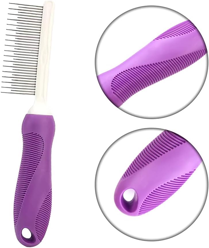 Sea Animal kam kam bevestiging met lange en korte roestvrij stalen tanden voor het ontwarren van jassen en het verwijderen van klauwen van onderlaag