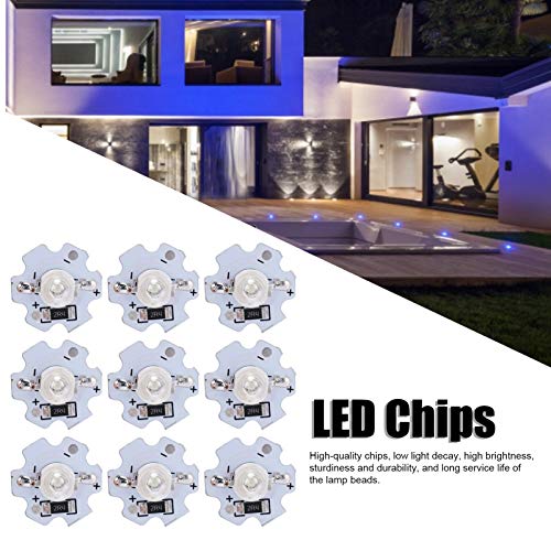 LED Chips, 25 stuks LED Lamp kralen, 200LM 3W 5V Krachtige LED Chip, LED Bulb SMD Chip Light Bulb voor DIY Verlichting fixaties, 3D wandpanelen (Cool Wit) 5