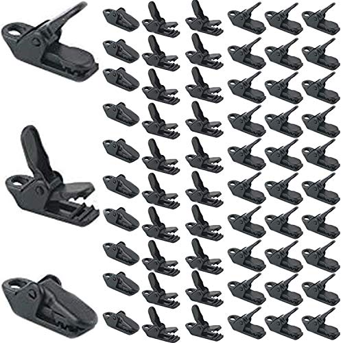 Tent Clips set dekbed Clips kleine klem Dekbedhouder Clips Zeilklemmen Clips, 50 stuks Winddichte voortent Clips Clips Klem Clips Klem Klem Clips Plastic Crocodile Clip voor Outdoor